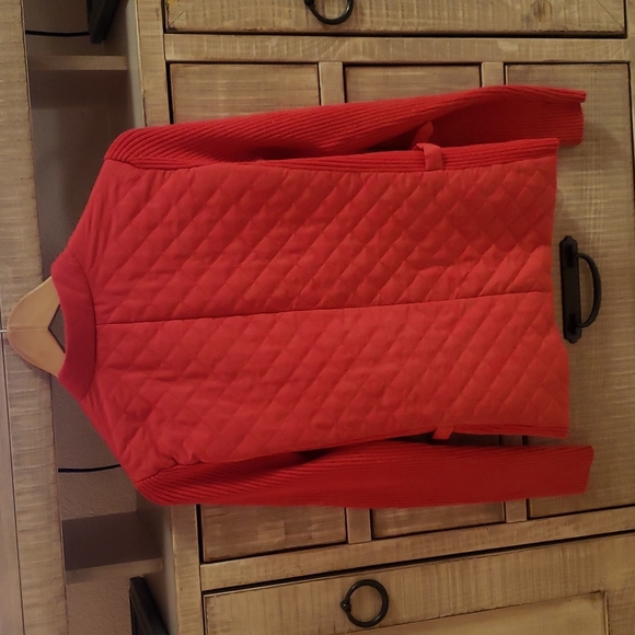 Sigrid Olsen Sport Quilted adjustable lined zipup jacket - Georgeous fitted - Picture 7 of 9